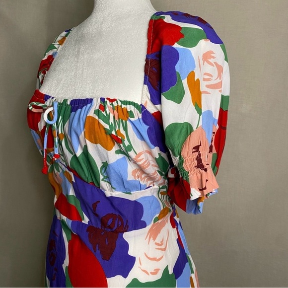 Floral mini dress from Faithfull the Brand. Great used condition - Picture 4 of 7